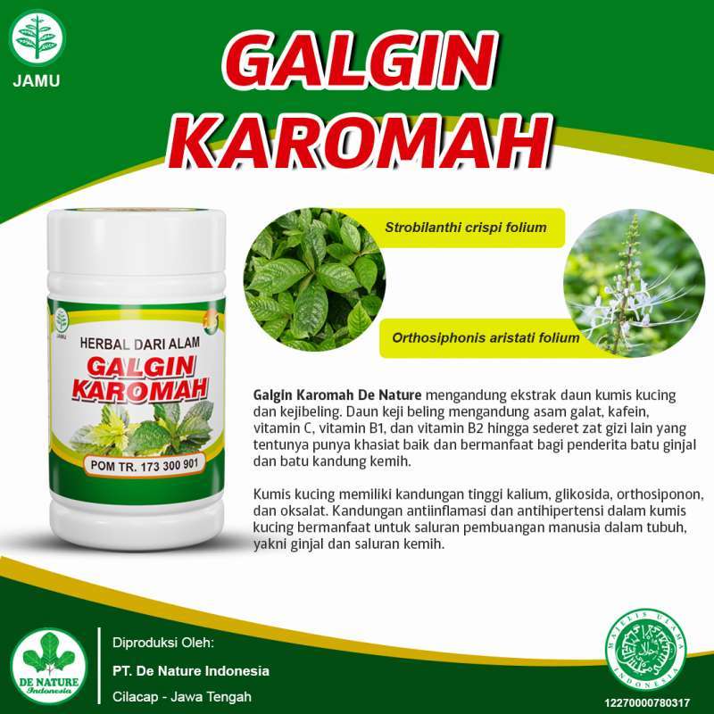 Asli Obat Kencing Batu Obat Herbal Kencing Batu Obat Batu Ginjal Obat Herbal Batu Ginjal Obat Infeksi Saluran Kencing Galgin De Nature Terbaru Agustus 2021 Harga Murah Kualitas Terjamin Blibli