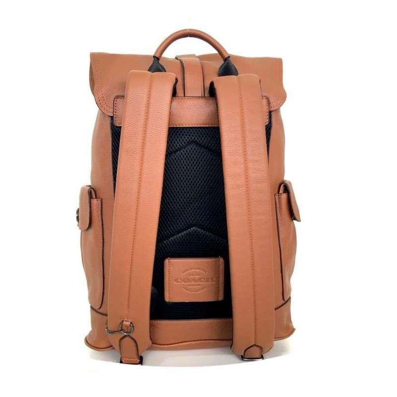 leather backpack purse coach