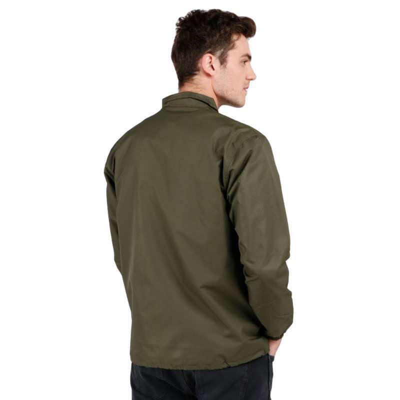 Jual Jaket Coach Polos Army Bisschop di 