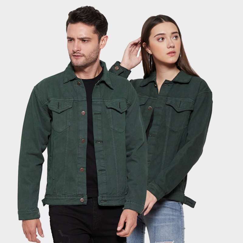 jaket denim army