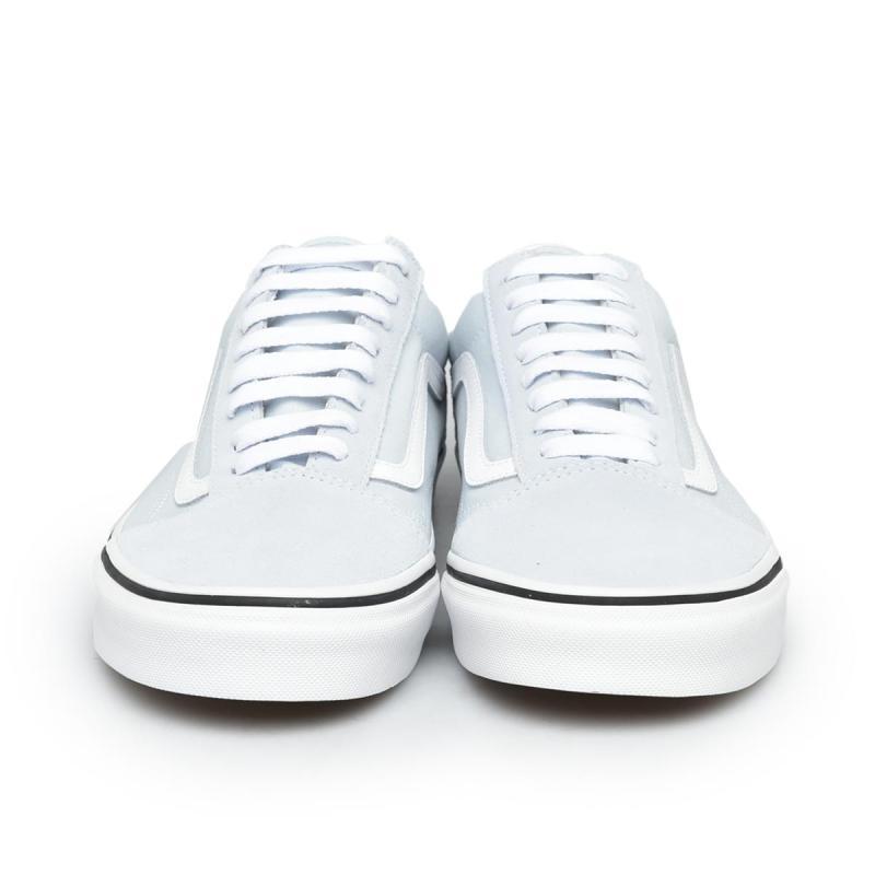 vans white blue