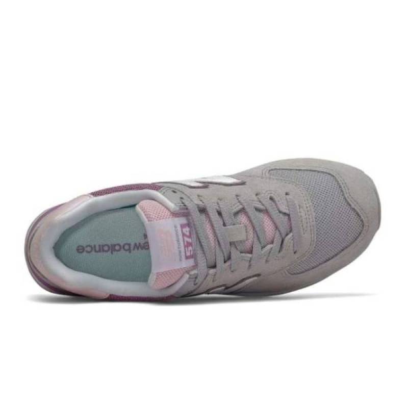 New balance light grey pink clearance