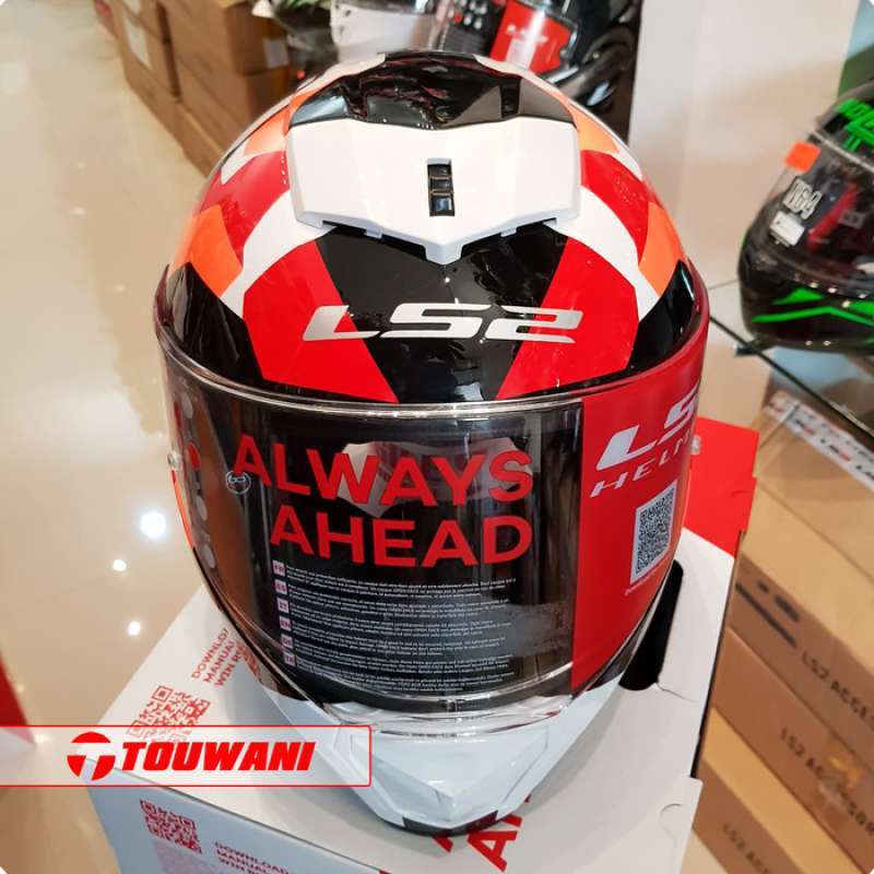 Jual Helm Ls2 Ff390 Breaker Sergent White Red di Seller Bertcont -  Indonesia | Blibli