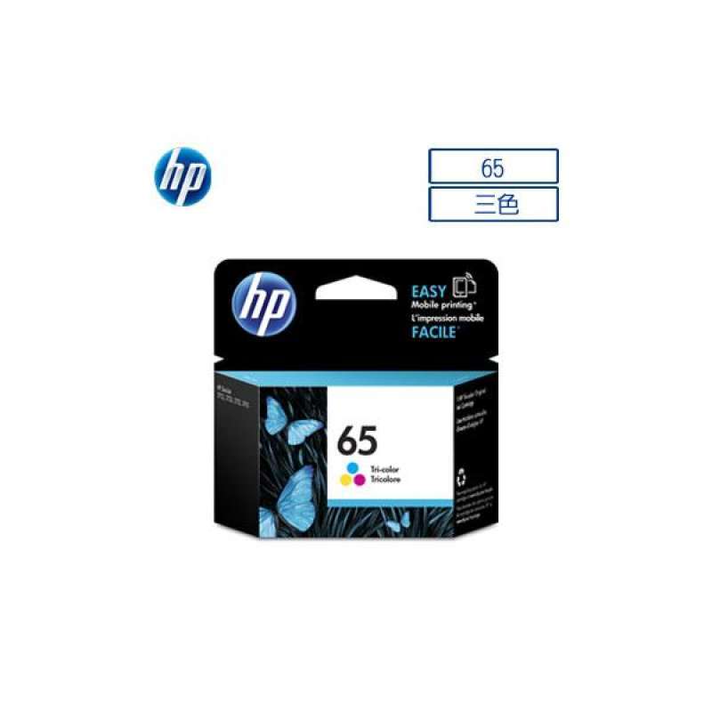 Jual HP 65 Tri-color ink cartridge 