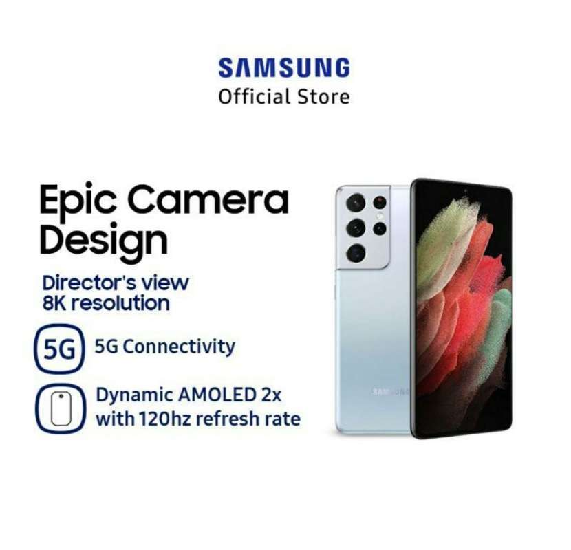 samsung galaxy s21 ultra 5g 256gb 12gb garansi resmi sein