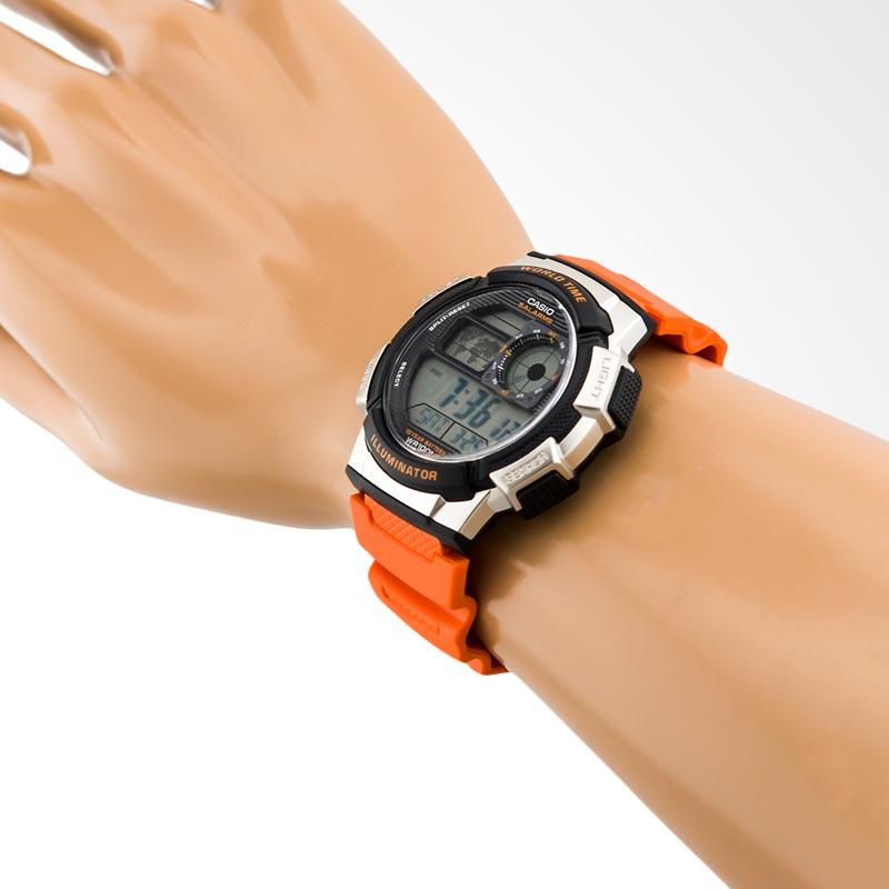 casio ae 1000w orange