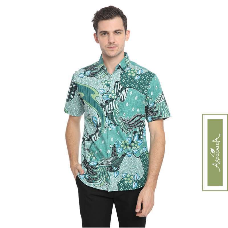 Jual Agrapana Batik Slimfit Baju Kemeja Hem Batik Pria Cowok Lengan Pendek Modern Premium Laki Laki Slim Fit Original Terbaru Bayu Murah Mei 2021 Blibli