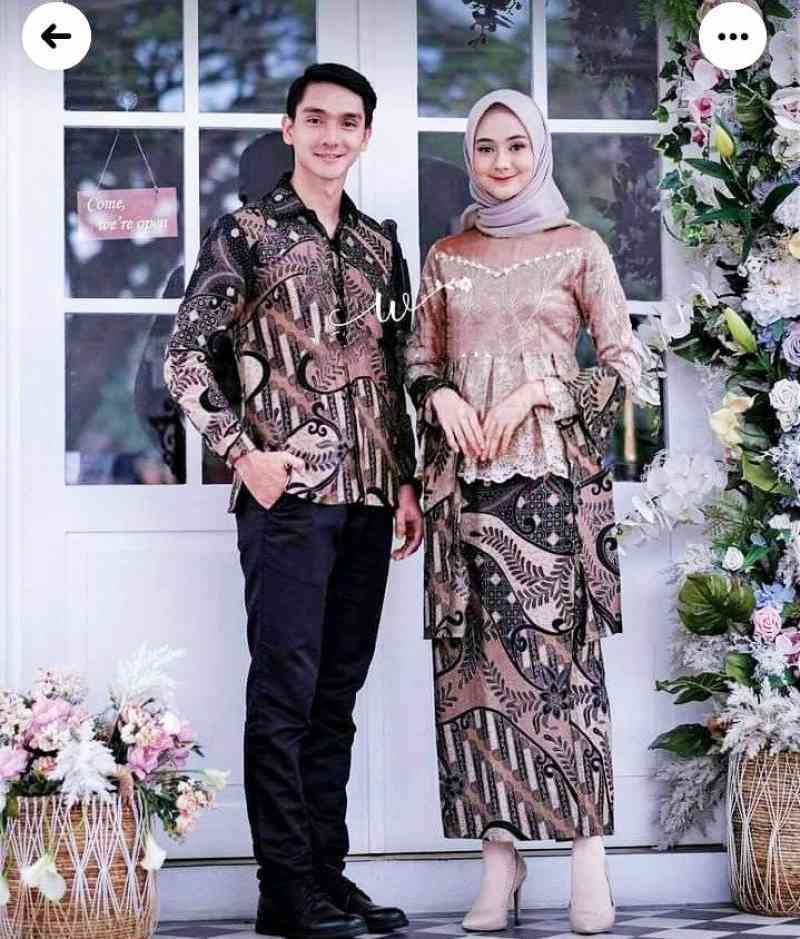 Jual Snoebel Liba Widya Sarimbit Batik Couple Kebaya Brokat Brukat Set Kemeja Murah Mei 2021 Blibli
