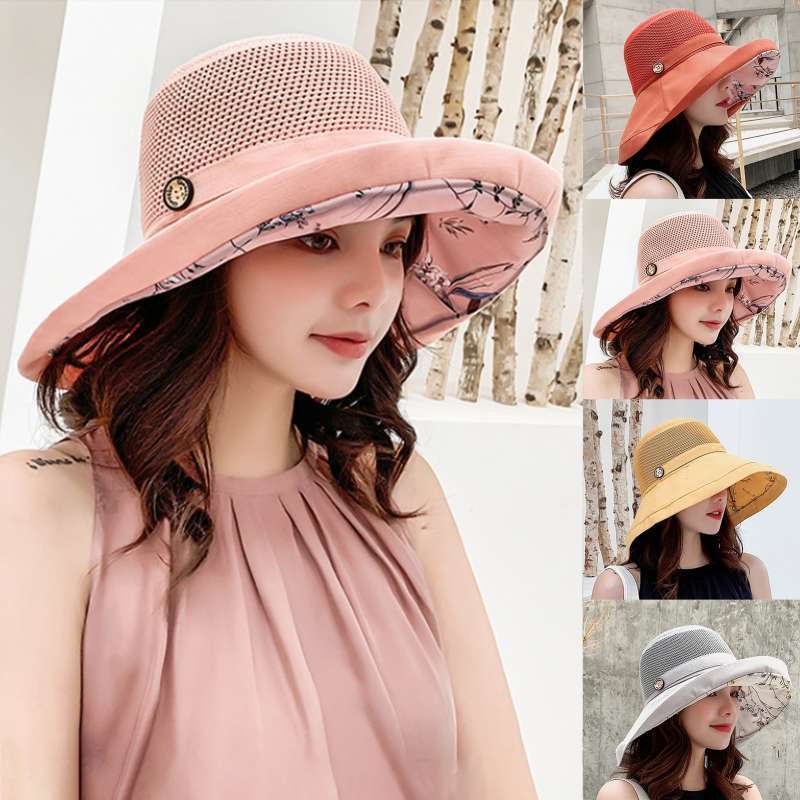 Promo Bluelans Sun Hat Wide Brim UV 