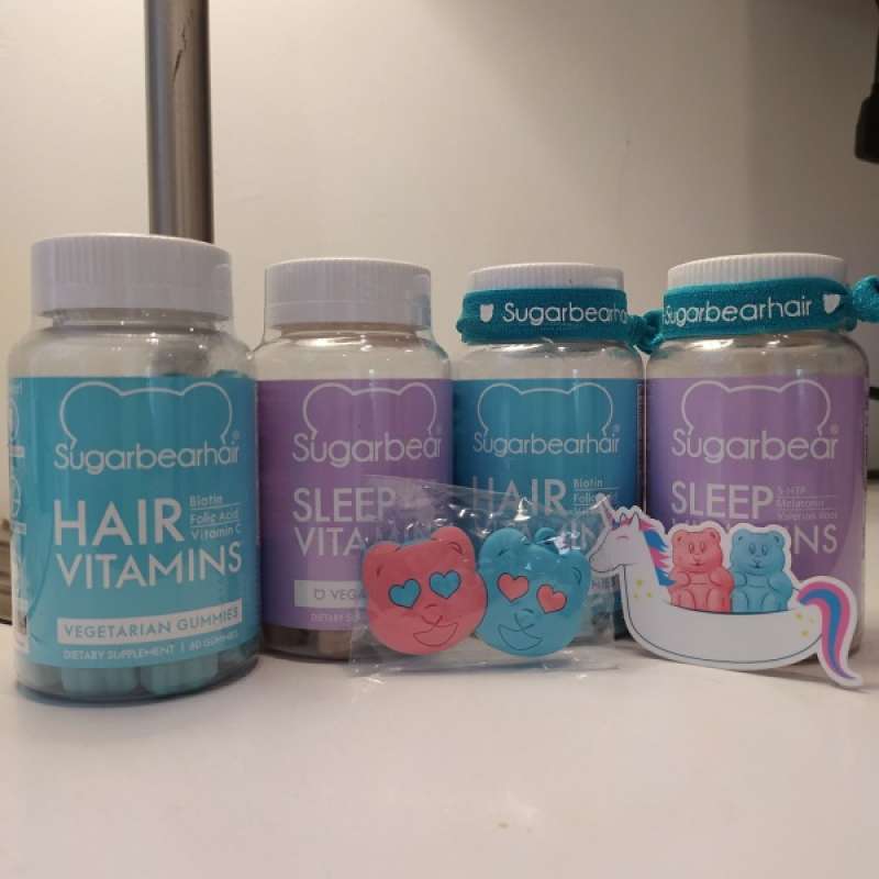 Promo SugarBear Hair Vitamins [60 Bear Hair] Diskon 50% di ...