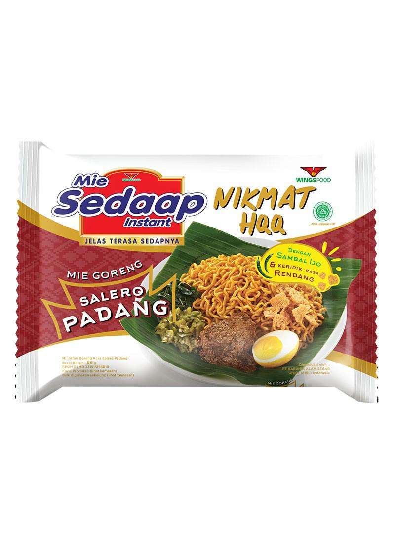 SEDAAP MIE GORENG SALERO PADANG 75 GR