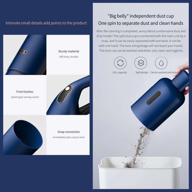 Promo Deerma DX1000 Smart Vacuum 