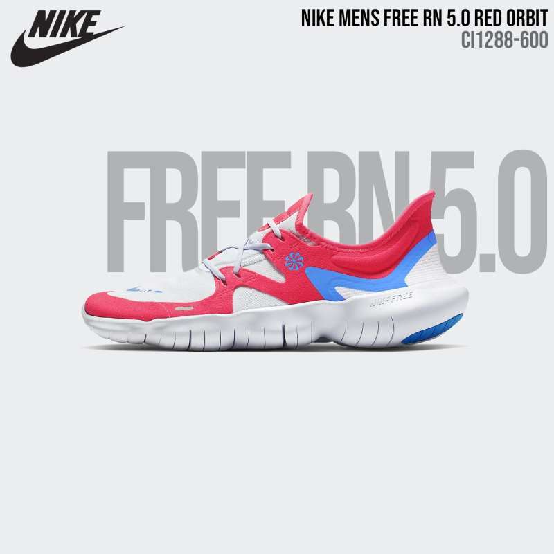 Jual Nike Free RN 5.0 JDI CI1288 600 Red Orbit 100 ORIGINAL