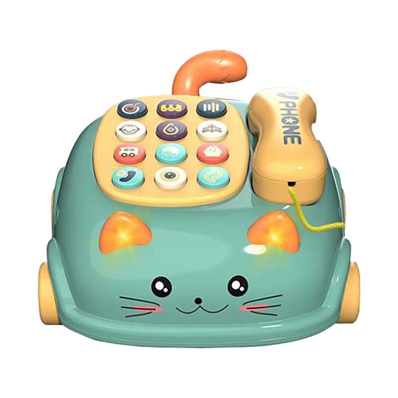 Promo Kids Phone Toy Telephone Story Machine Toys Kids Educational Toys Green Diskon 23% di Seller Homyl - China | Blibli