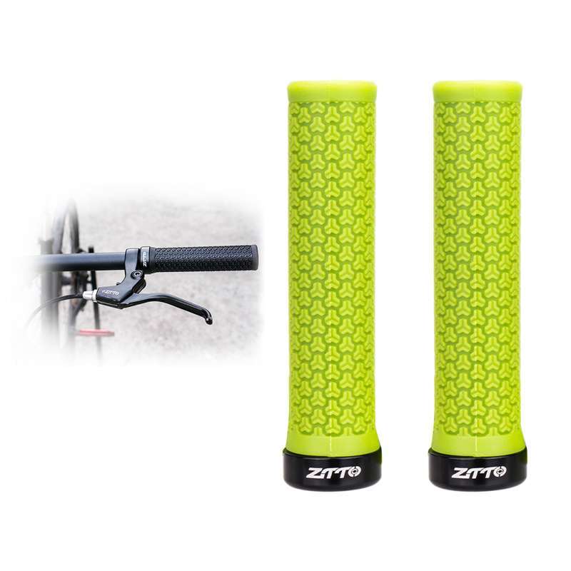 Bike Handlebar Grips Rubber Lock 