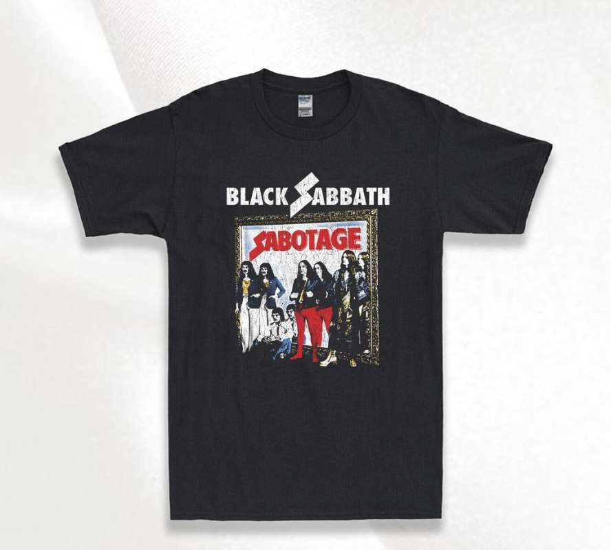 Promo BLACK SABBATH TEES BAND MERCH di 