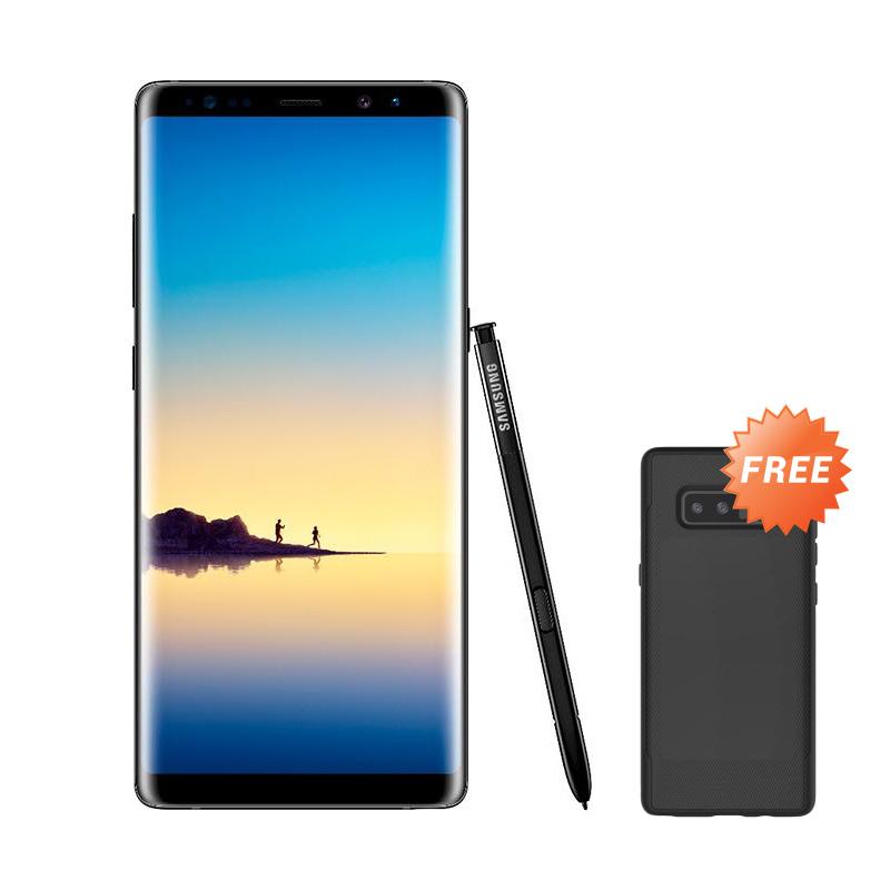 Samsung Galaxy Note8 Smartpone Midnight Black [64 GB/6 GB] + Free Original Tumi Cover - Garansi Resmi Samsung Indonesia (SEIN)