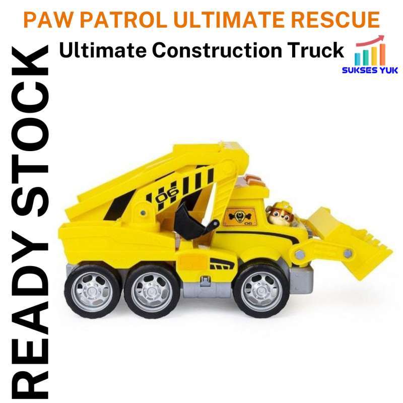 Ultimate construction truck online paw patrol