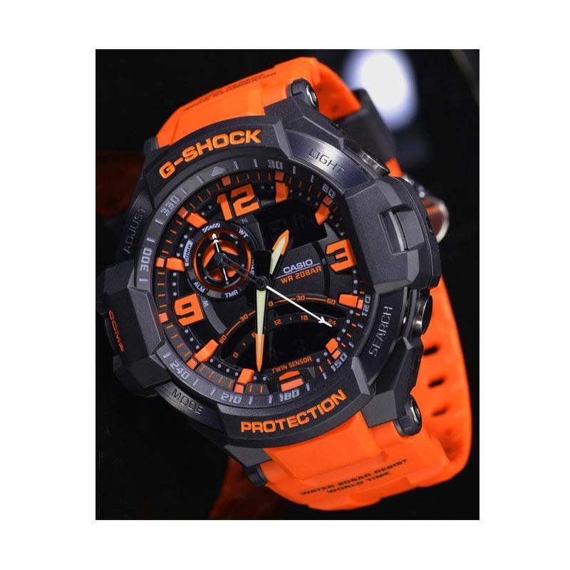 cara setting jam digital g shock dual time