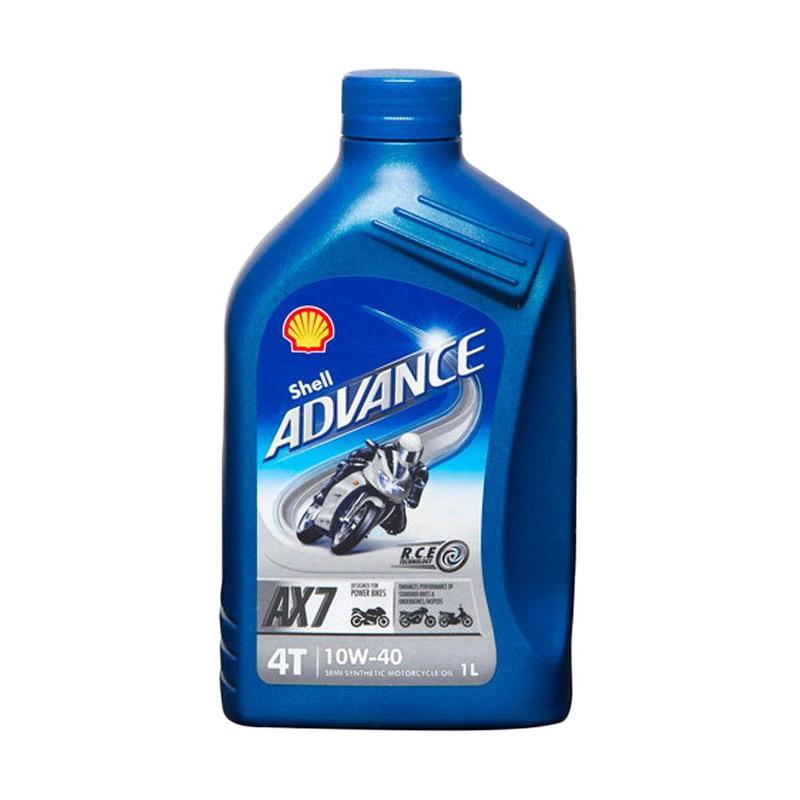 Jual Shell Oli Mesin Advance Ax7 4 Tak 10w40 1l 2 Pcs