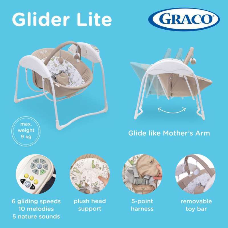 Graco swing hot sale max weight