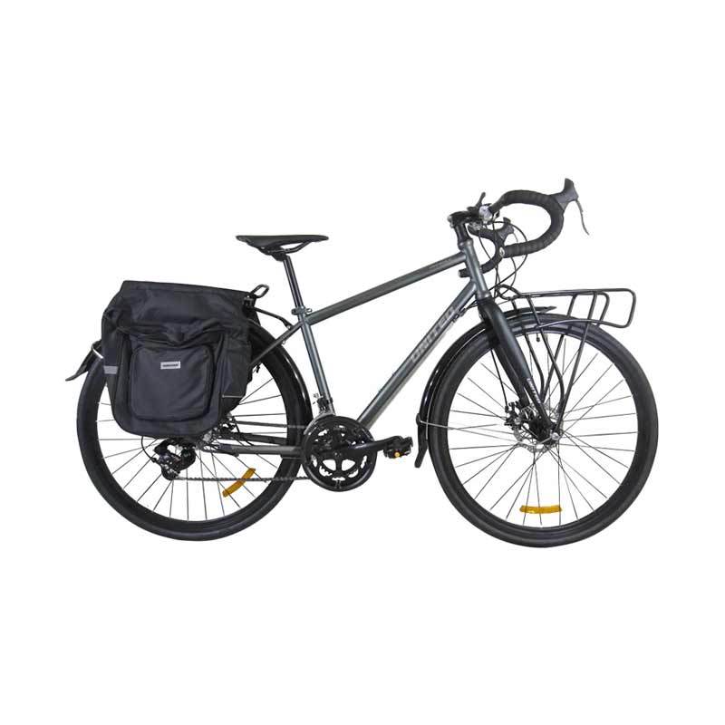Jual United 700c Gianicolo Sepeda Touring Abu Abu Murah Agustus