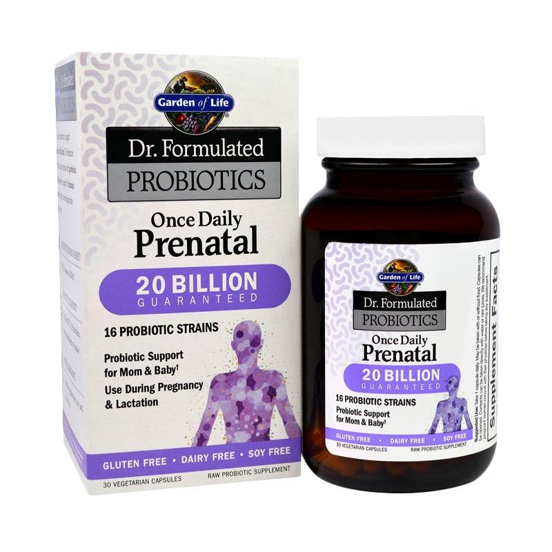 Jual Garden Of Life Dr Formulated Probiotics Once Daily Prenatal Suplemen 30 Capsule Online November 2020 Blibli Com