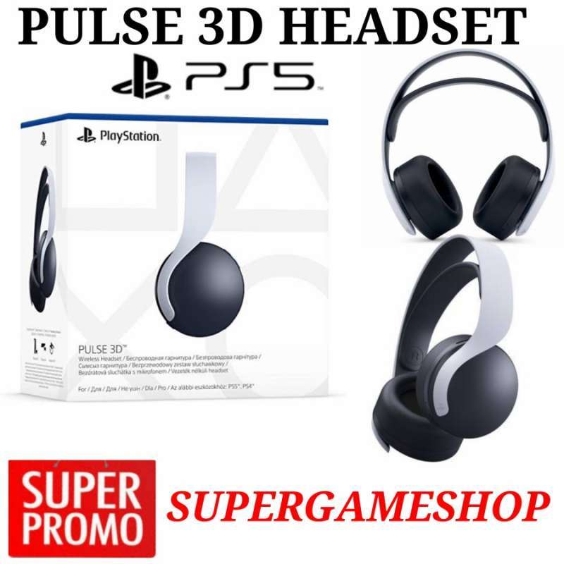 SUPERGAMESHOP SONY PULSE 3D Wireless Headset PS4 PS5 Headset Wireless