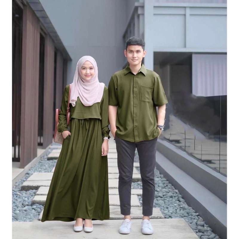 Promo Nino Couple l Baju Pasangan CP Muslim Dress Pesta Kondangan Termurah  Terlaris di Seller ArrStor3 - Kab. Bandung, Jawa Barat | Blibli