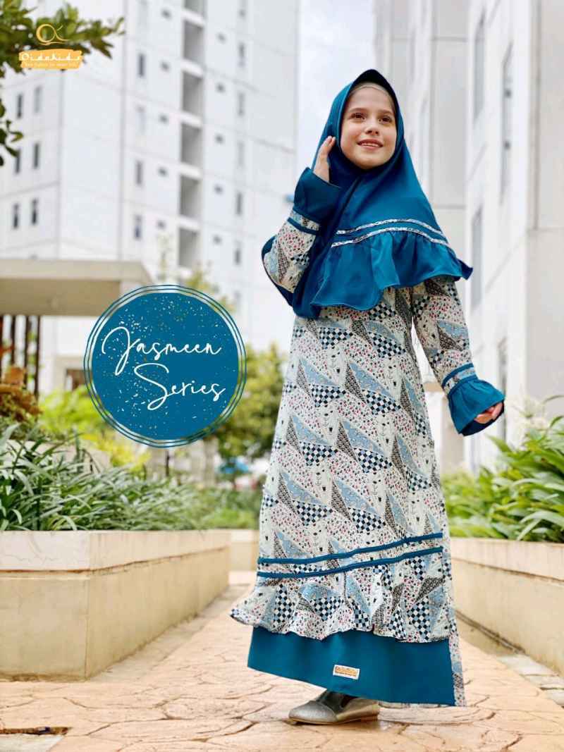 Promo Gamis Anak Perempuan | Gamis SET JASMEEN OIDO KIDS  GAMIS TERLARIS -  # Biru 8 Diskon 10% di Seller Meisya Collection Shop - Singajaya, Kab.  Bogor | Blibli