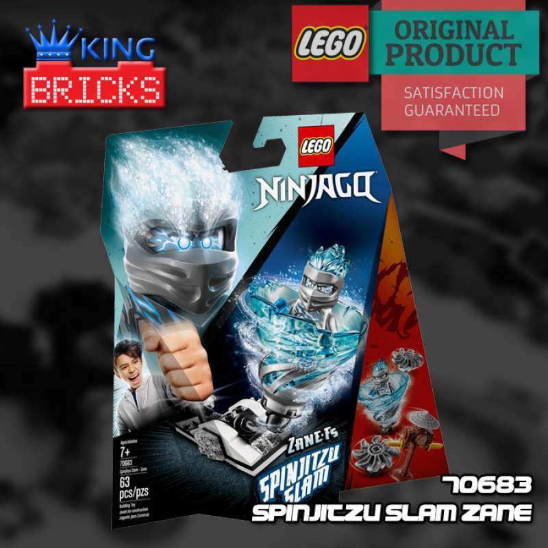 Jual LEGO 70683 NINJAGO Spinjitzu Slam Zane di Seller KINGBRICKS