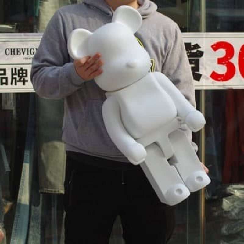 WHITE COLOR BE@RBRICK FIGURE 70CM POLOS 