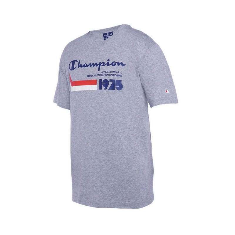 Jual Champion Men's Tee - Grey - M GREY 