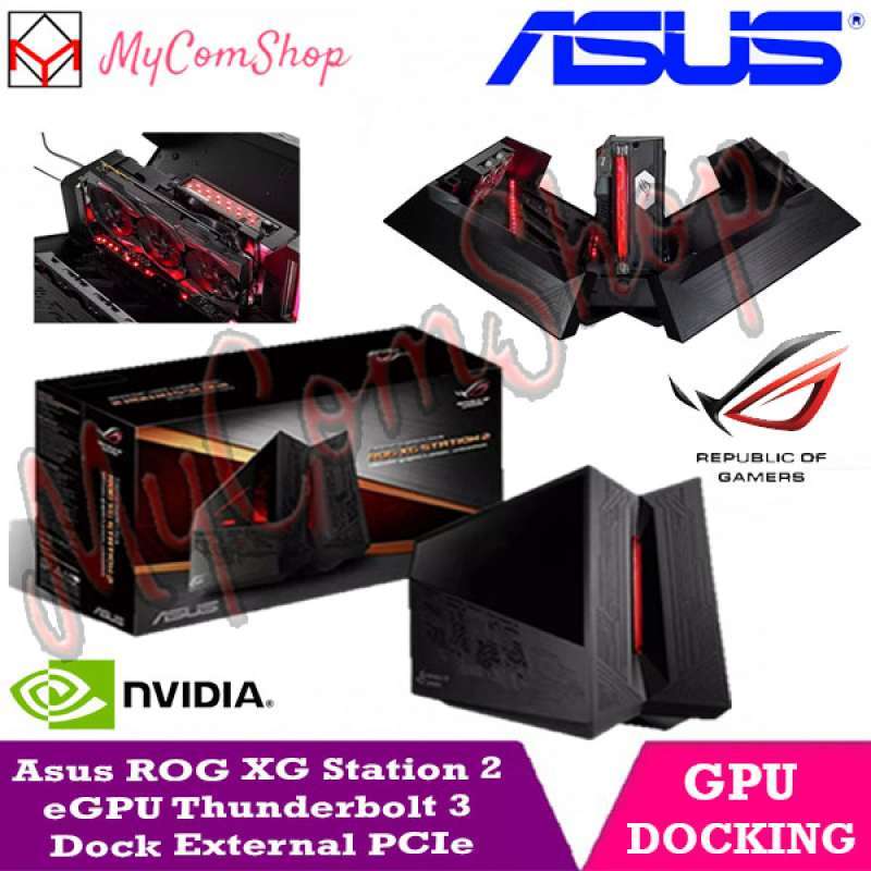 Jual Asus ROG XG Station 2 eGPU Thunderbolt 3 Docking External