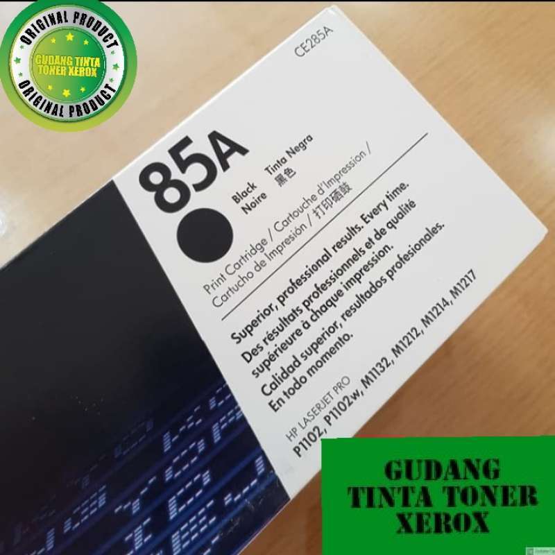Promo HP 85A Original LaserJet Black Toner Cartridge (CE285A) _original di  Seller gudang tinta toner xerox - Kota Tasikmalaya, Jawa Barat | Blibli