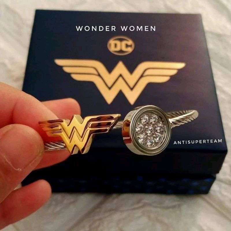 Jual GELANG KESEHATAN MCI WONDER WOMAN BANGLE LAPIS EMAS di Seller