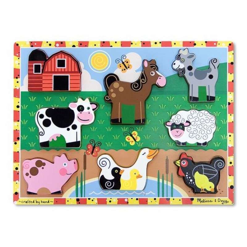 Melissa Doug Farm Chunky Puzzle MD3723 