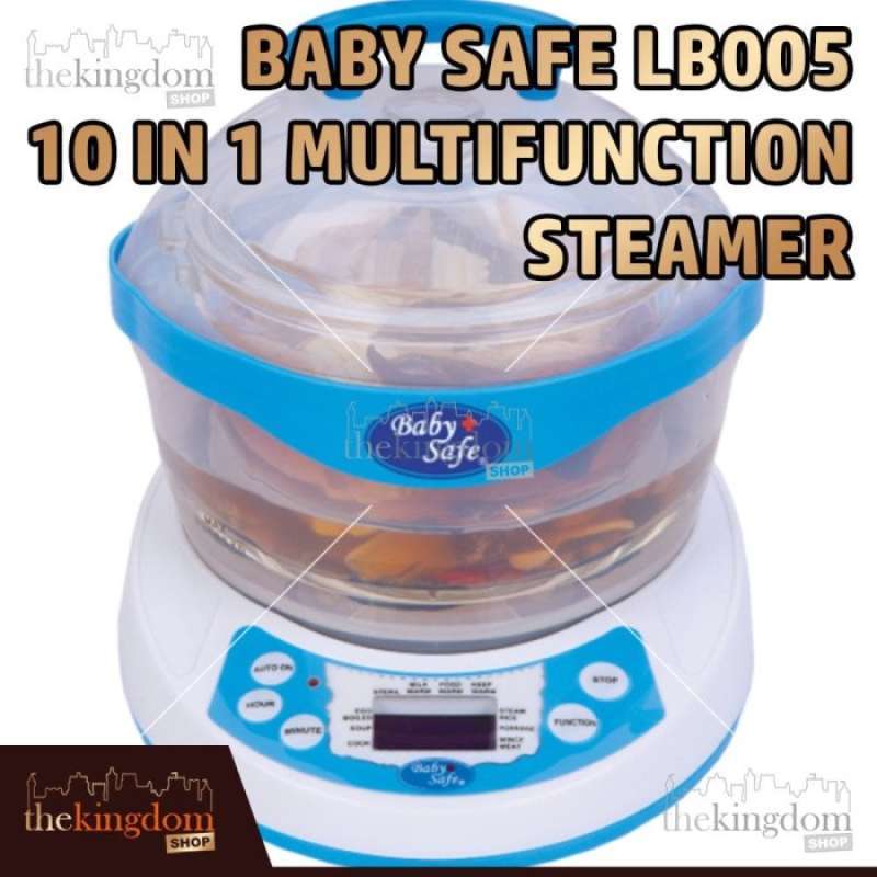 Promo Baby Safe Lb005 10 in 1 Steamer Multifunction Steamer Alat Masak Kukus Packing Plastik Diskon 43 Di Seller Ericlaire Store Cengkareng Timur Kota Jakarta Barat Blibli