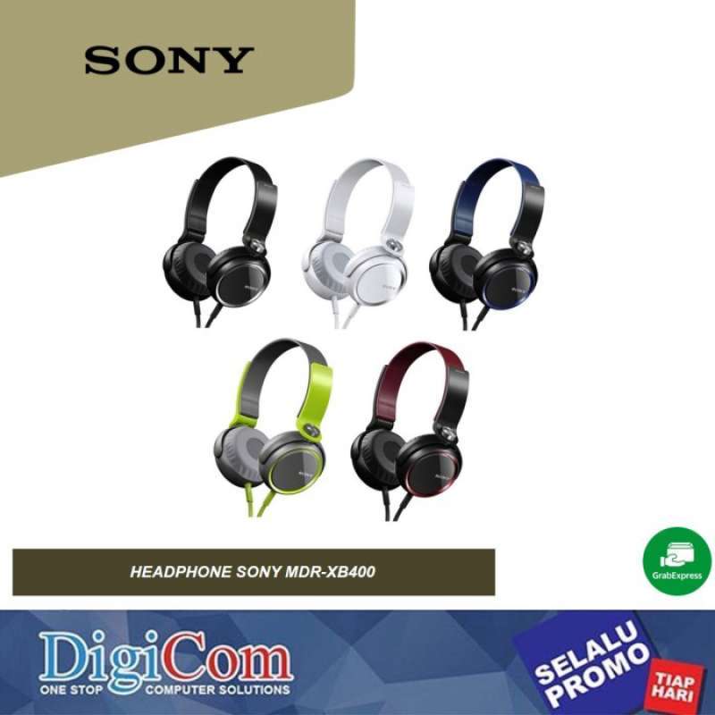 Jual HEADPHONE SONY MDR-XB400 di Seller Digicom - Kab. Cianjur, Jawa Barat  | Blibli