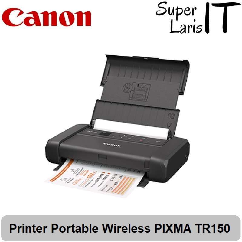 Jual Printer Portable Wireless Canon Pixma Tr150 Tr 150 With Battery Terbaru November 2021 Harga Murah Kualitas Terjamin Blibli