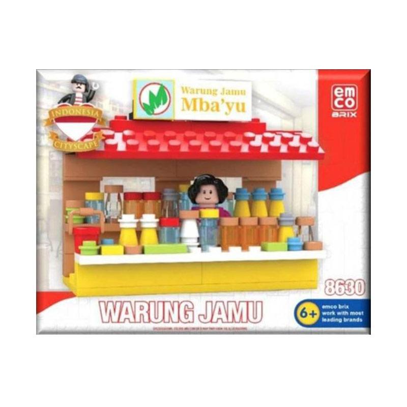 Kelebihan Kekurangan Emco Brix 8630 Warung Jamu Indonesia Series Blocks & Stacking Toys .