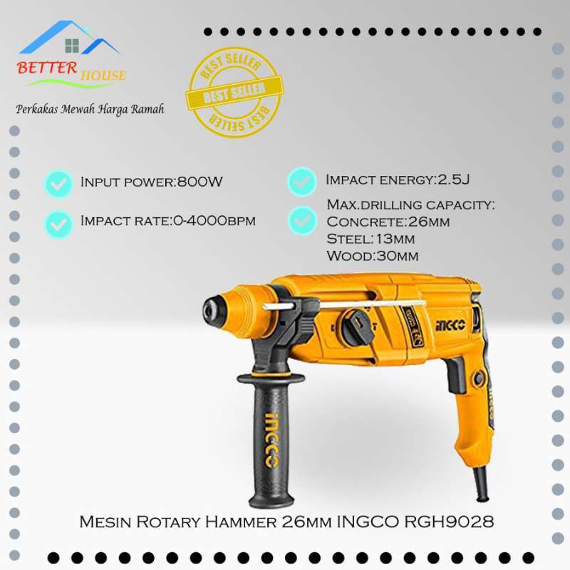 Jual Mesin Bor Bobok Palu Rotary Hammer 