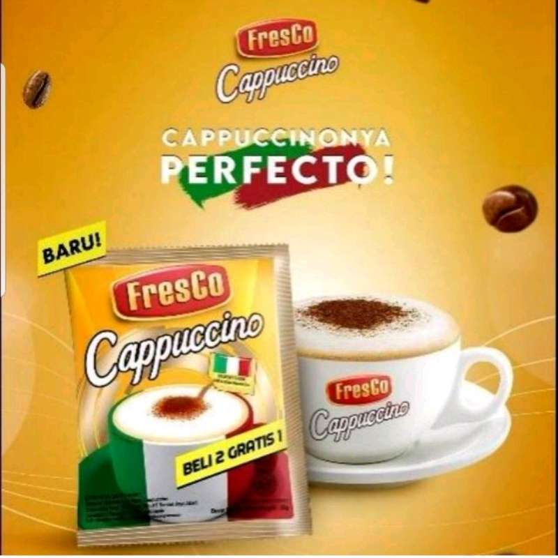 FRESCO SAC 15*25GR CAPUCINO/12