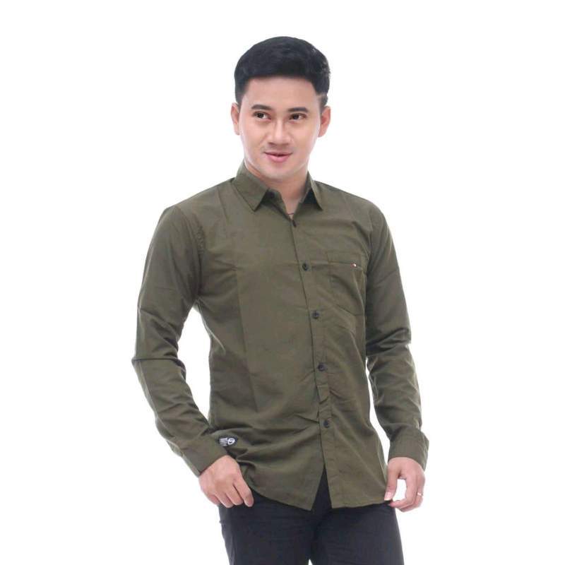 Baju kemeja casual discount