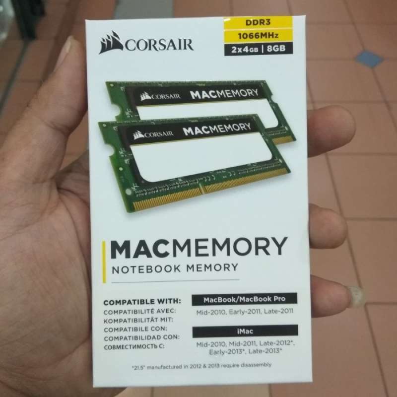 Jual Cmsa8gx3m1a1333c9 Sodimm Corsair For Mac 8gb Ddr3 1x8gb 1333mhz Di Seller Asiatech Zone Mangga Dua Selatan Kota Jakarta Pusat Blibli