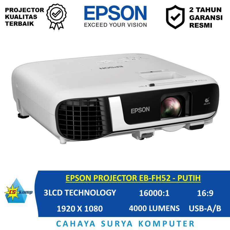 Promo EPSON PROJECTOR EB-FH52 | 1080p 