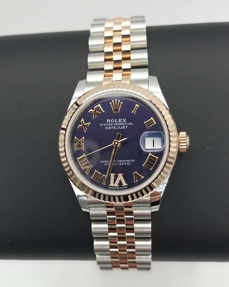 rolex purple datejust