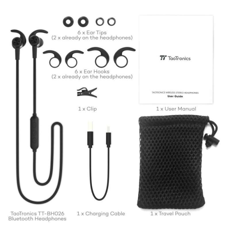 Jual TAOTRONICS TT-BH026 Bluetooth 4.2 