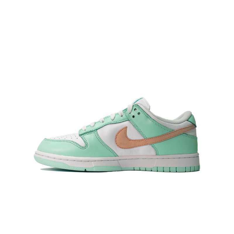 pink and green dunk low
