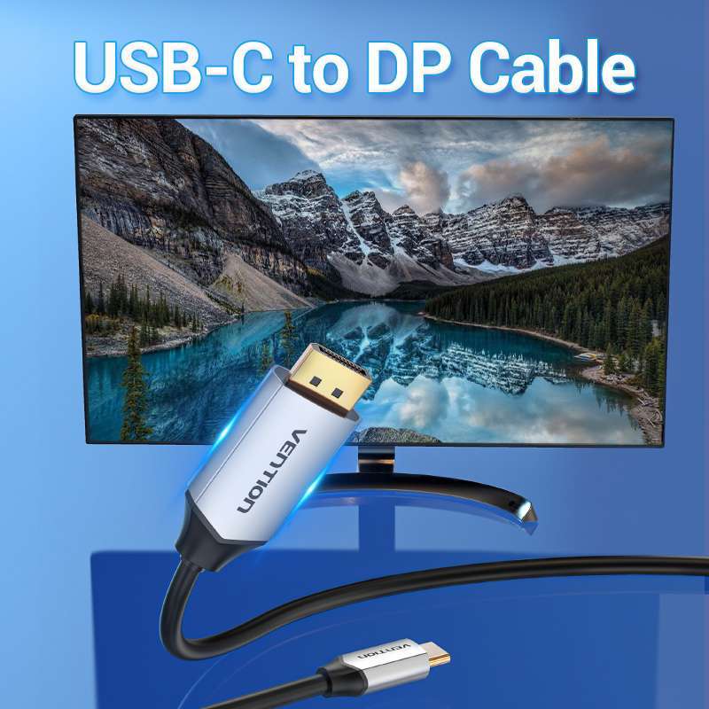 Jual Vention Kabel USB C to Displayport 